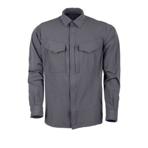 VAV Uzun Kol Gömlek Tacflex-03 - Füme - M