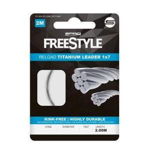 SPRO Freestyle Reload Titanium Leader 0,24mm 2m