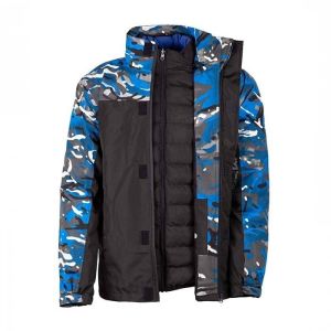 VAV 3TECH 02 Su Geçirmez Mont Çift Taraflı Y. Mavi - XS