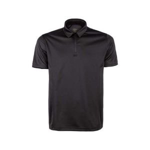 VAV Vlac-01 Polo Yaka Tişört Siyah M
