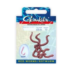 T.D. GAMAKATSU BKS-5260 Red Worm İğne Takımı 45 cm #10