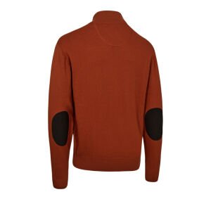 DEERHUNTER Harrington Fermuarlı Kahve Kazak L