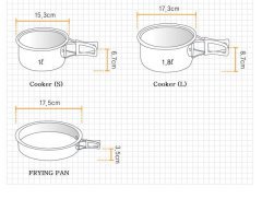 Kovea Hard 23 Pişirme Seti