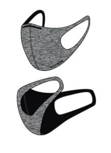 BLACKSPADE Unisex Koruyucu Maske Antrasit