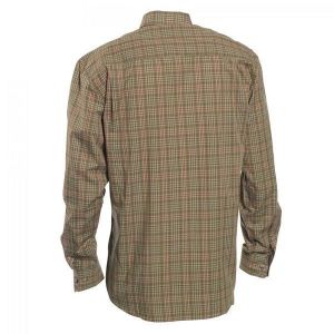 T. S.K.DEERHUNTER Marshall Red Kareli Uzun Kol Gömlek 39/40