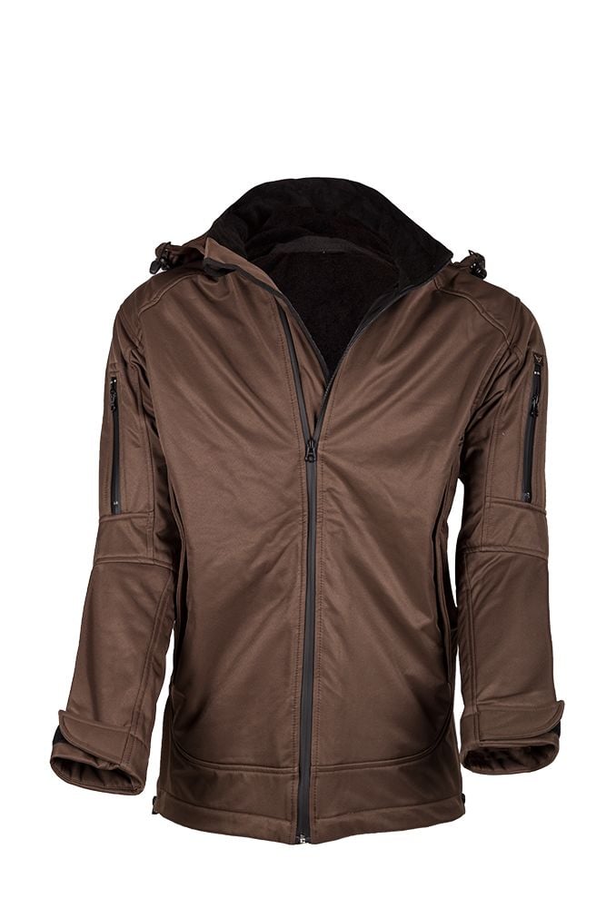 VAV Shell HT-01 Softshell Mont Kahverengi - S