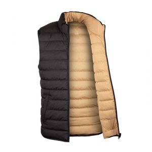 VAV WESRIT 01 Çift Taraflı Yelek Bej-Siyah - S