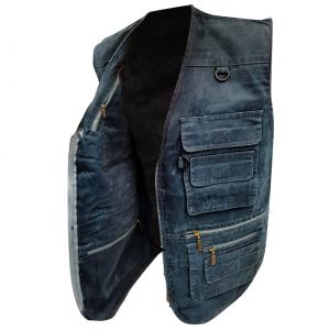 DFT Discovery Çok Cepli Yelek - Mavi - XL