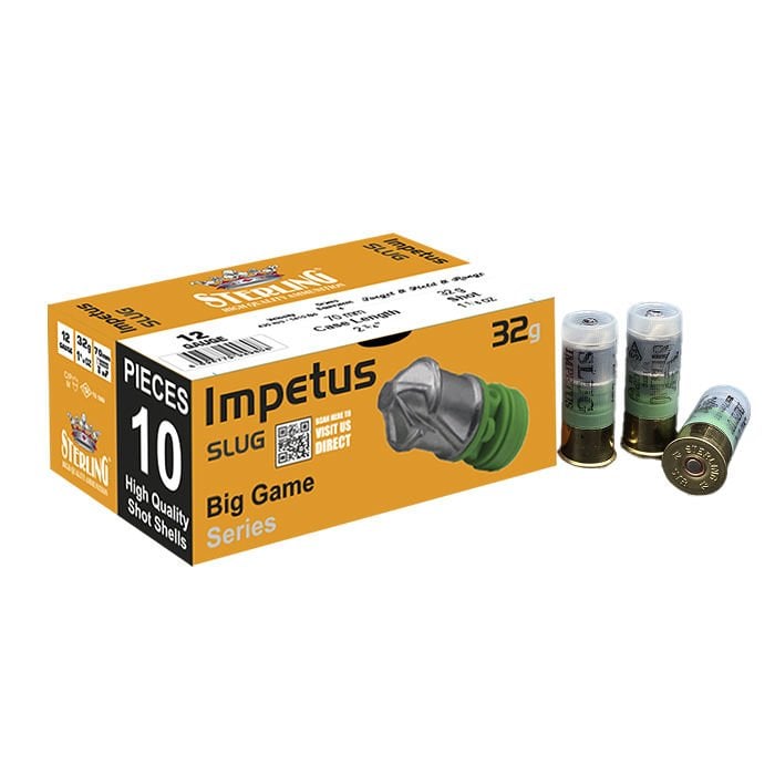 STERLING 12Cal Impetus Slug-Tek Kurşun