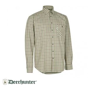 T. S.K.DEERHUNTER GideonYeşil Çizgili U.Kol Gömlek 43/44