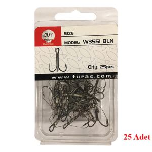 T. DFT 3551 3lü Olta İğnesi No:02 1/25