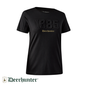 DEERHUNTER Lady Jubilee Siyah Tişört 36